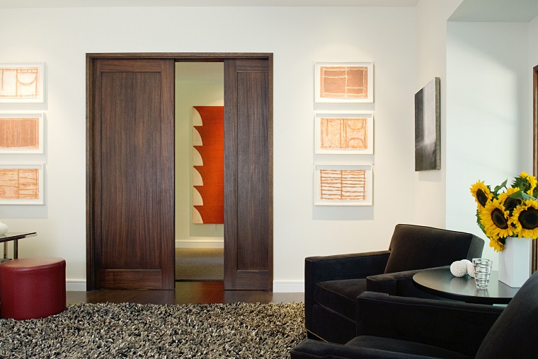 idea porta interna legno ideale soggiorno