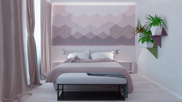 Camere da letto moderne con parquet. best colorata e ludica nelle ... Colori pareti camera da letto moderna