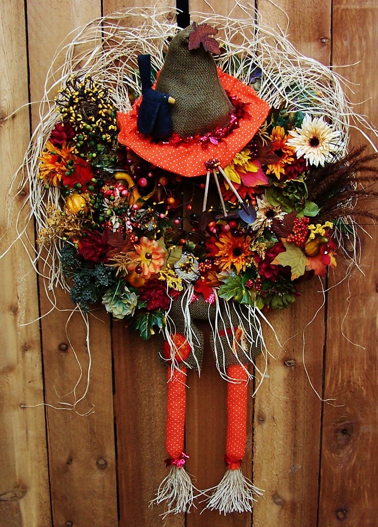 decorazioni halloween addobbo porta cappello strega