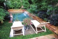 Giardino con piscina per godersi l'estate in casa
