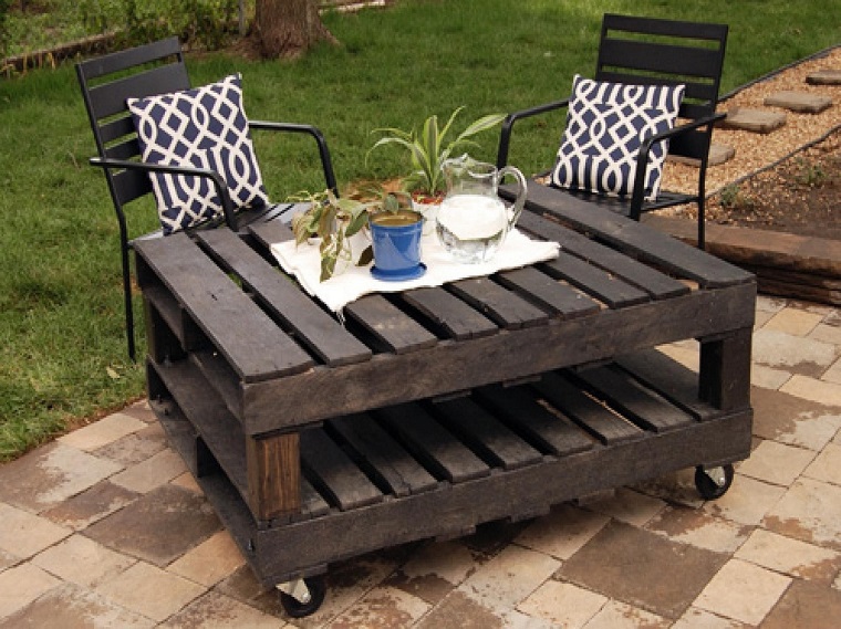 mobili con pallet idea outdoor