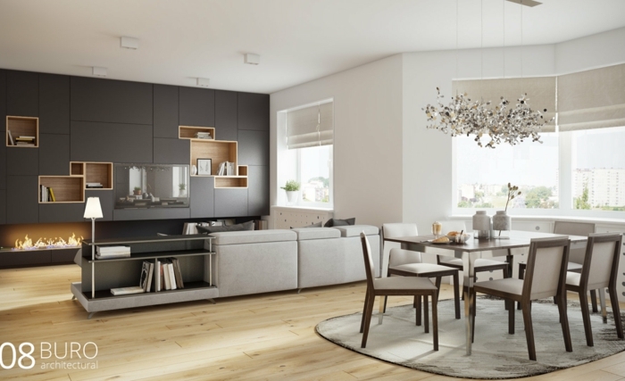 Stile moderno da Buro 108 – idee per una casa in legno