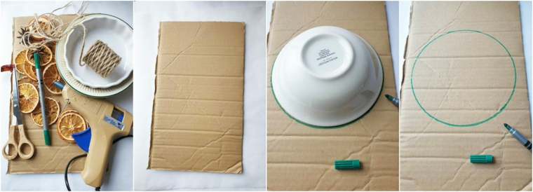 addobbi davanzali finestra tutorial come disegnare cerchio cartone con piatto e pennarello verde