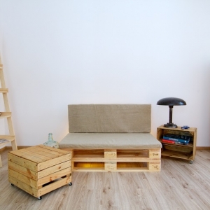 Pallet – idee economiche fai da te per arredare la casa
