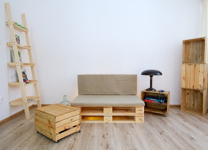 Pallet – idee economiche fai da te per arredare la casa