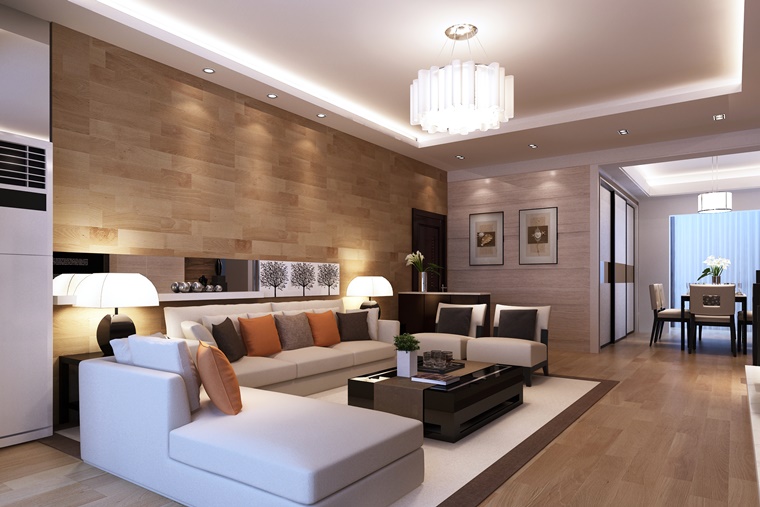 Arredamento soggiorno in stile moderno: mobili e decorazioni di ... Arredamento living moderno