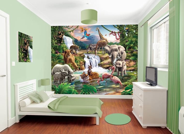 Cameretta bambini: colori pareti, decorazioni e design moderno Decori e colori