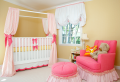 Camerette neonati: tante soluzioni graziose per le bimbe, in rosa e non solo