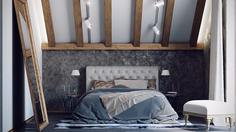 Camera stile industriale. great ecco che chi ama questo stile non pu ... Camera da letto industriale