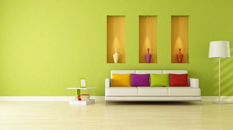 Colori pareti 24 idee attuali per una casa moderna archzine.it Colori vivaci per pareti