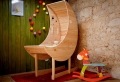 Culle neonati in pallet a forma di mezza luna: sogni d’oro assicurati!