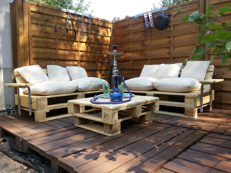 Europallet idee originali in legno per risparmiare soldi archzine.it Bancali legno idee