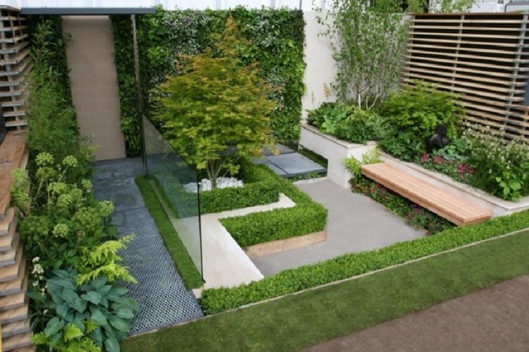 giardino verde spazioso idea particolare