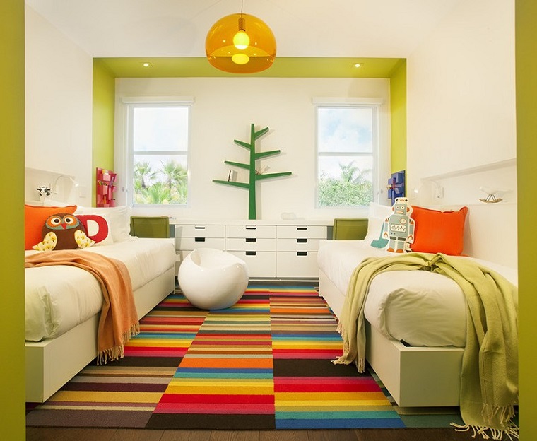Camerette piccole e grandi idee per arredare e decorare archzine.it Idee arredo cameretta