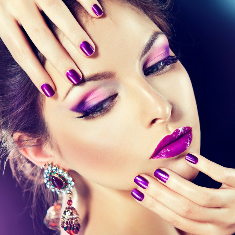 idea bellezza manicure particolare colore stravagante