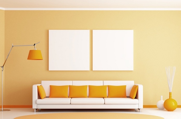 Pareti color crema. perfect pareti glitterate come fare in villa a ... Color crema per pareti