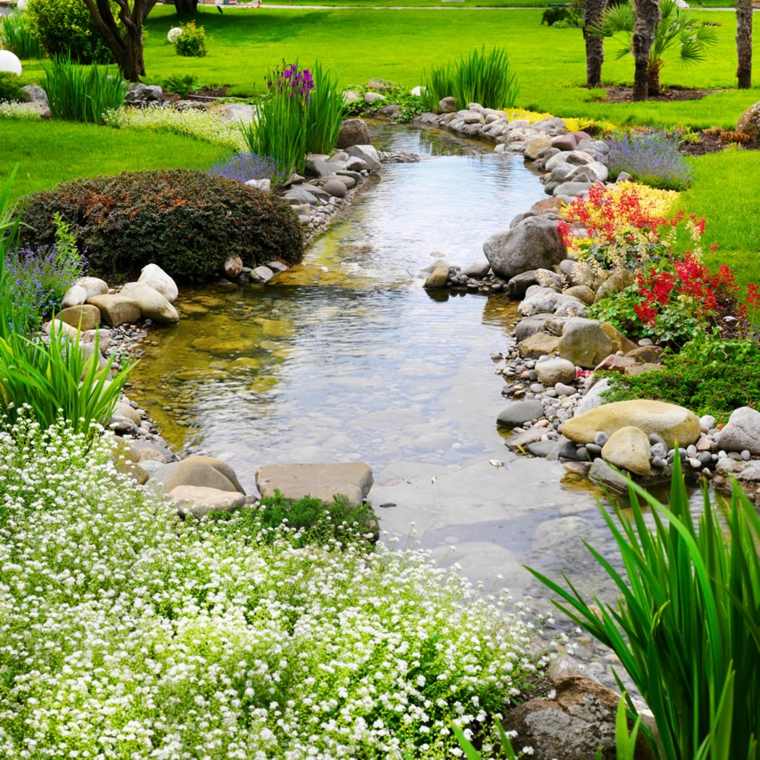 proposta fresca giardino favoloso colori vivaci