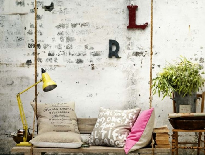 Altalena da giardino in pallet e soluzioni originali fai da te