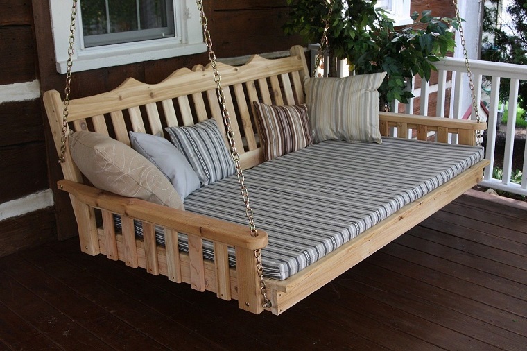 Altalena da giardino in pallet e soluzioni originali fai da te ... Altalena legno fai da te