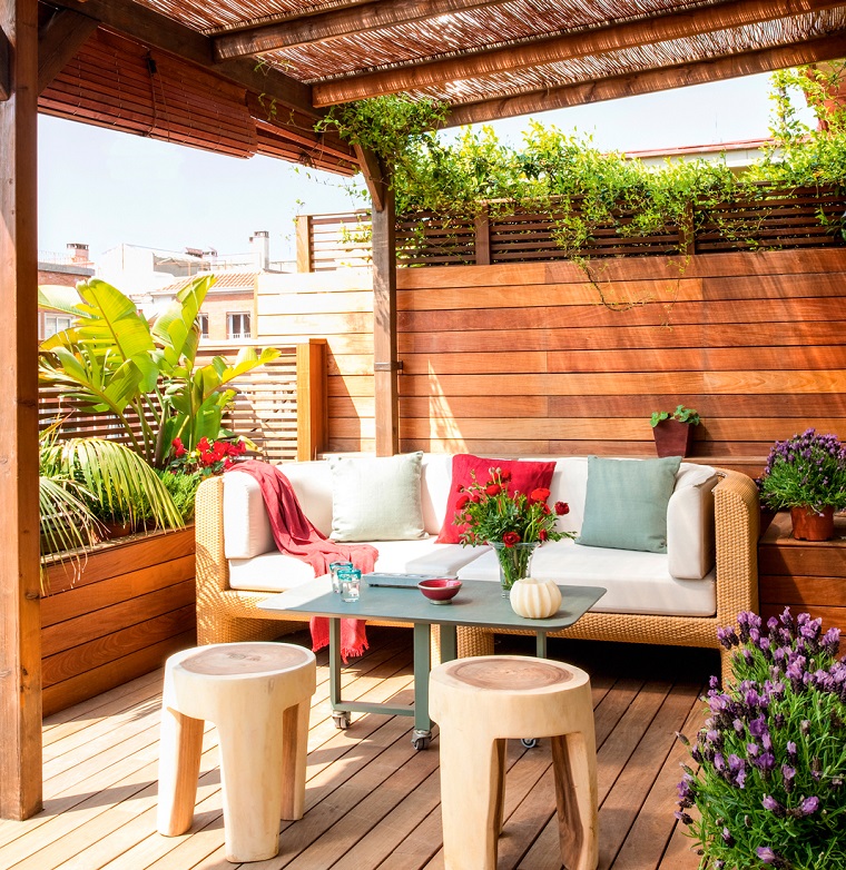 Arredare il terrazzo con mobili moderni per un outdoor da ...