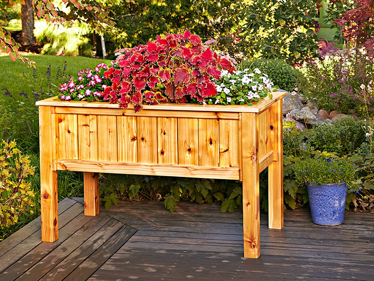Idee giardino in pallet: una selezione di mobili e accessori davvero ... Pallet porta fiori