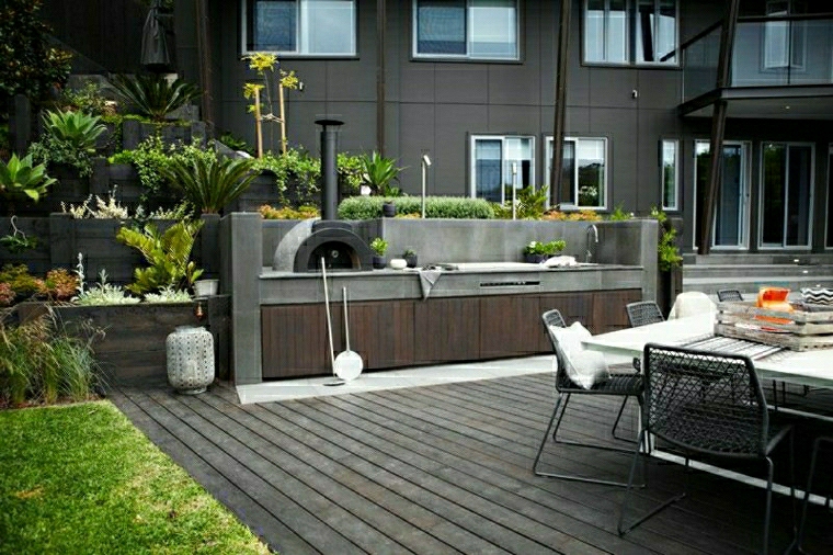 Barbecue in muratura suggerimenti e consigli di tendenza archzine.it Barbecue da esterno muratura