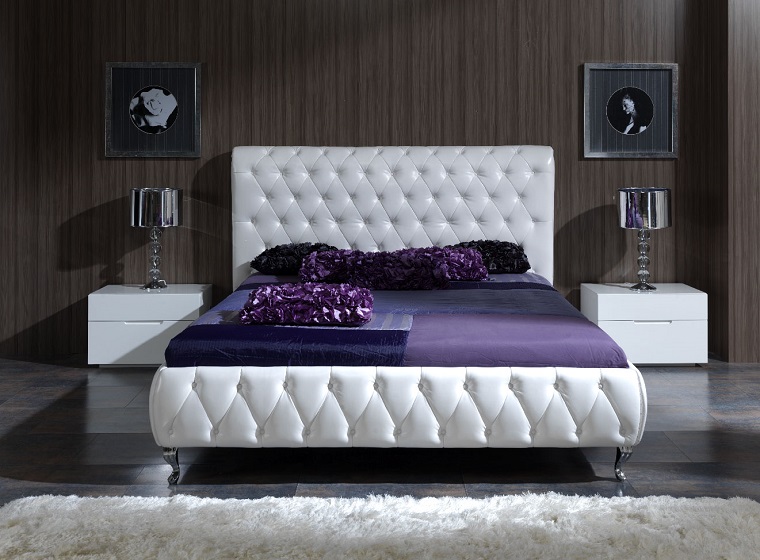 camera da letto mobili bianchi eleganti