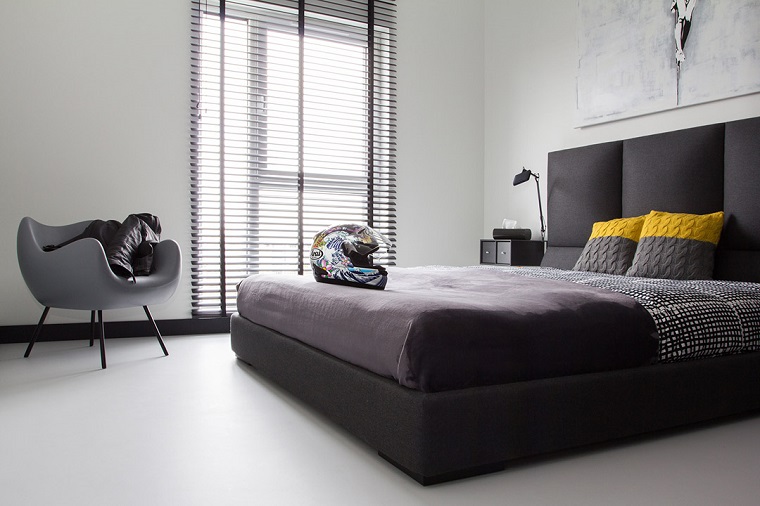 camere da letto moderne design maschile