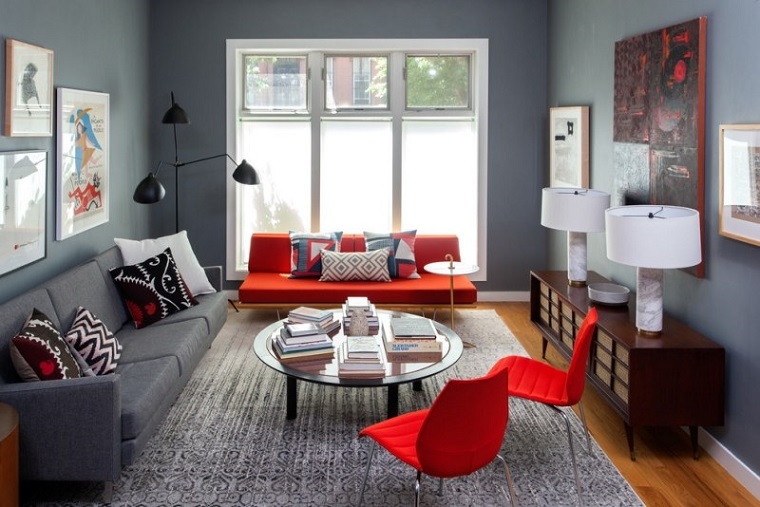 come arredare un soggiorno design contemporaneo