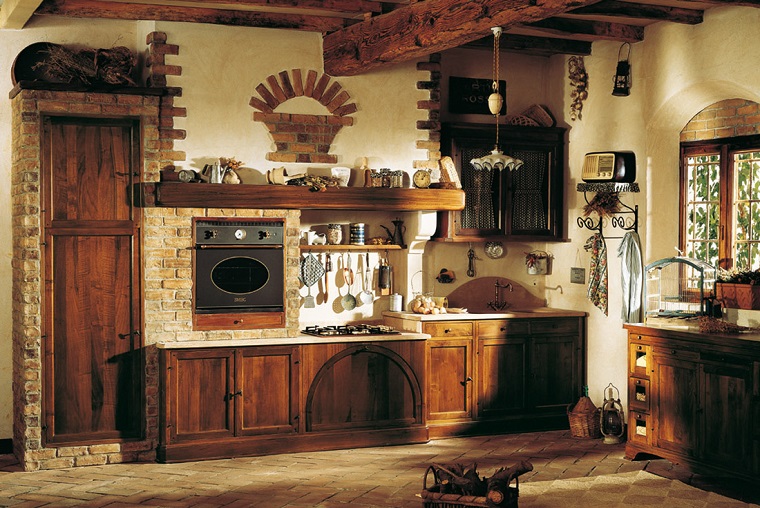 Cucine in muratura rustiche: idee per la casa in campagna ... Cucine di campagna rustiche