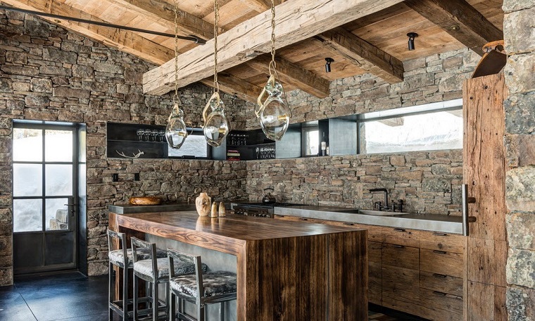 Cucine in muratura rustiche: idee per la casa in campagna archzine.it Cucine per case di campagna