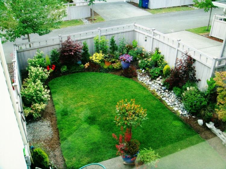 idee giardino suggerimento fresco colorato area outdoor particolare