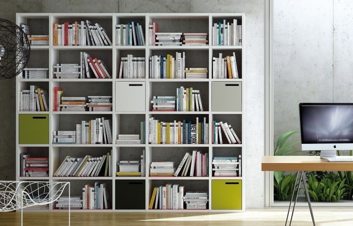 Librerie in cartongesso, input originali e di design per libri e suppellettili