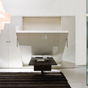 Mobili a scomparsa e tante soluzioni intelligenti salvaspazio