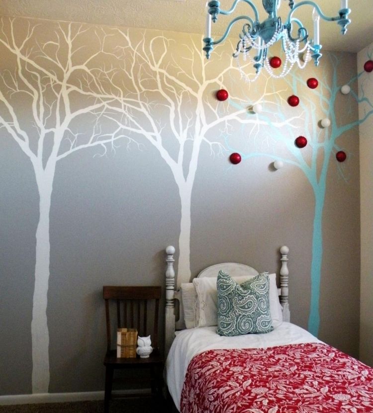 pareti colorate vivaci suggerimento particolare stanza matrimoniale