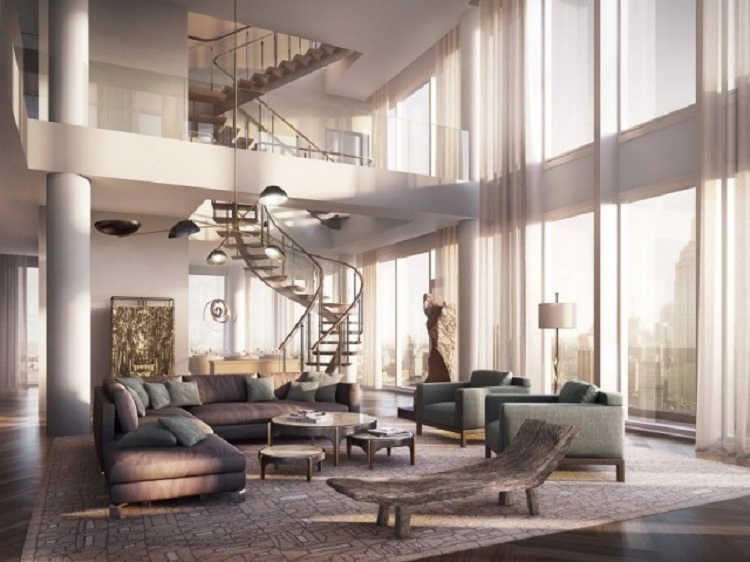 Salotti moderni ecco alcune idee originali e di tendenza archzine.it Arredamento salotto moderno