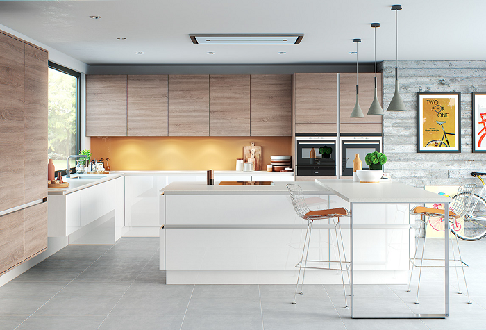 Arredo cucina in bianco e dal design moderno: una scelta di stile