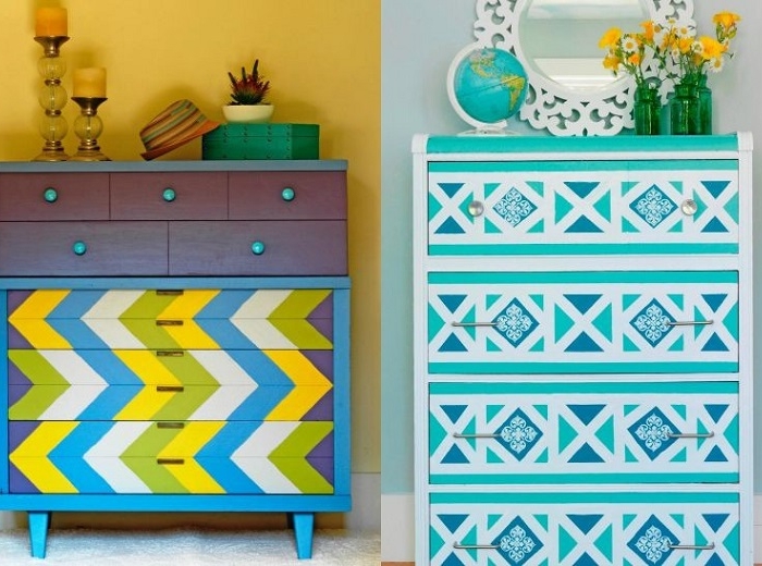 Cassettone vecchio e anonimo? Qualche idea per donargli un nuovo look