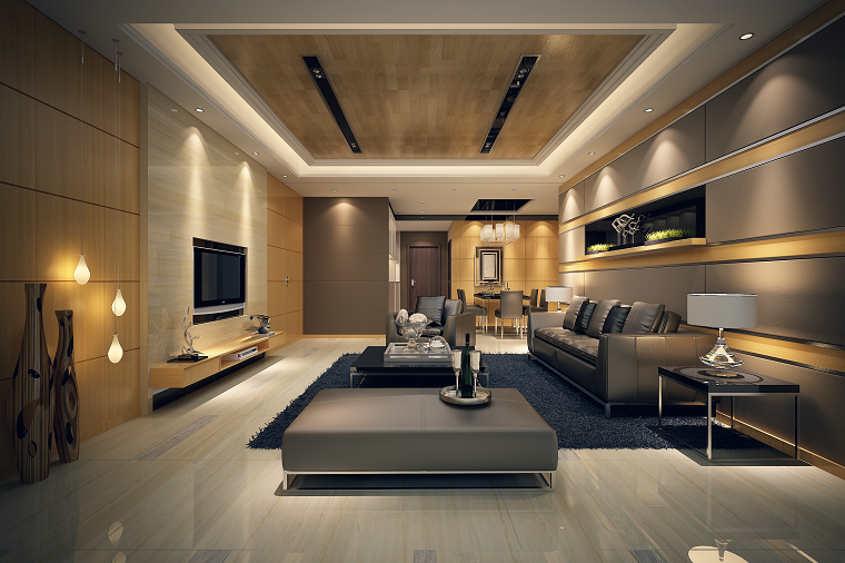mobili soggiorno moderni soluzione elegante