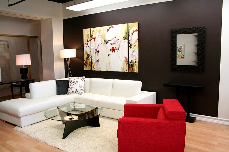 Pareti colorate: come personalizzare living e camere da letto con ... Pareti colorate salotto