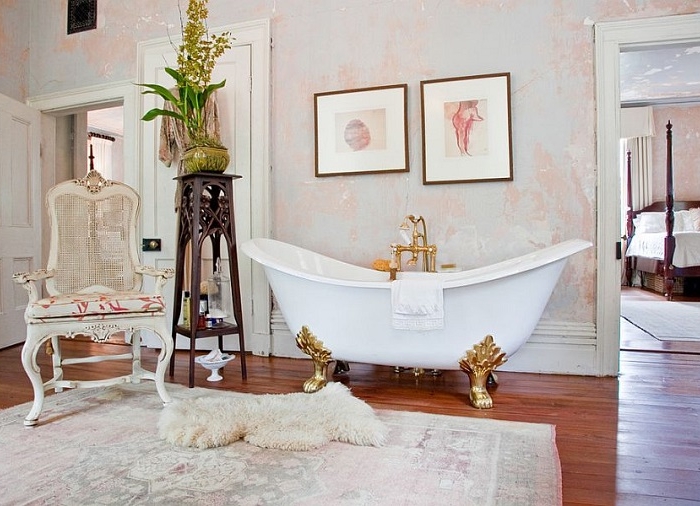 Bagno shabby chic: suggerimenti tra l’eleganza e il romanticismo