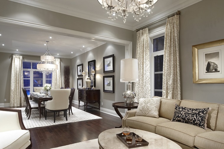 Stunning pareti soggiorno grigio ideas amazing design ideas 2018 ... Pareti soggiorno grigio