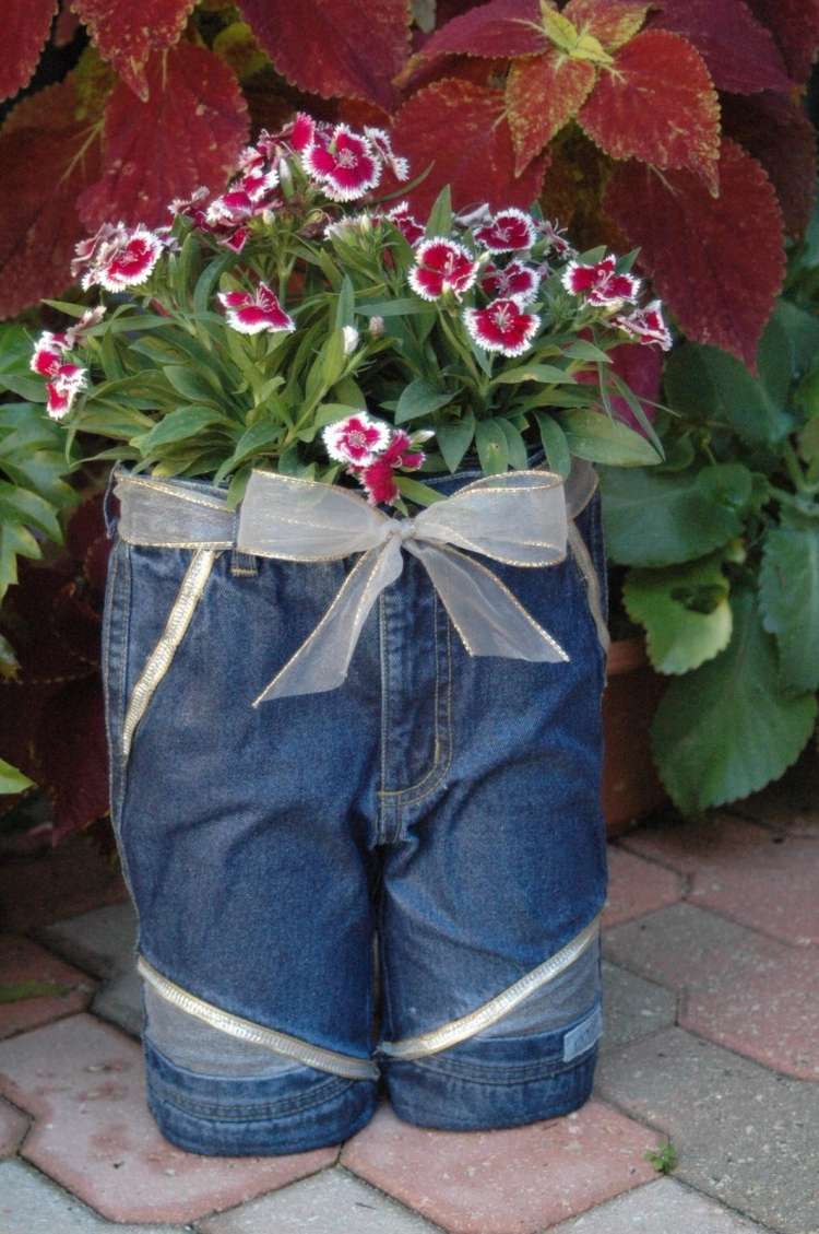 jeans suggerimento interessante originale idea decorativa