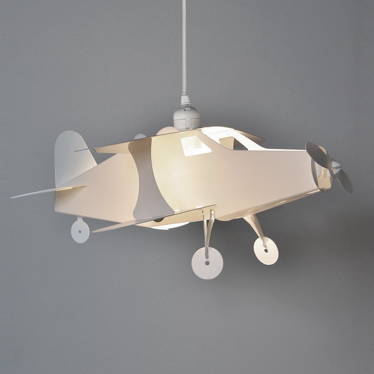 lampadari per bambini forma aereo