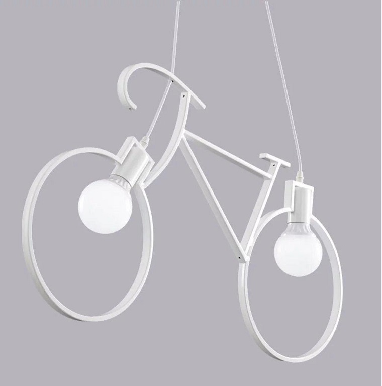 lampadari per bambini forma bicicletta