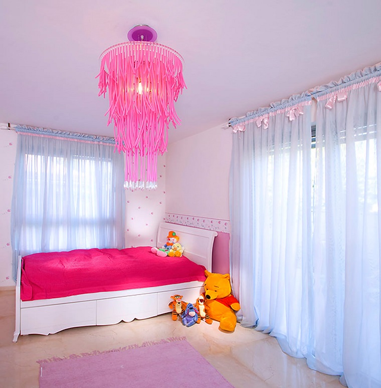lampadari per bambini proposta rosa