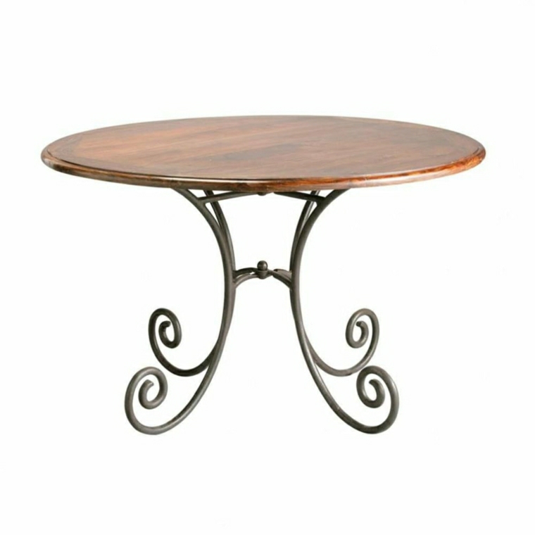 tavolo ferro battuto idea semplice originale