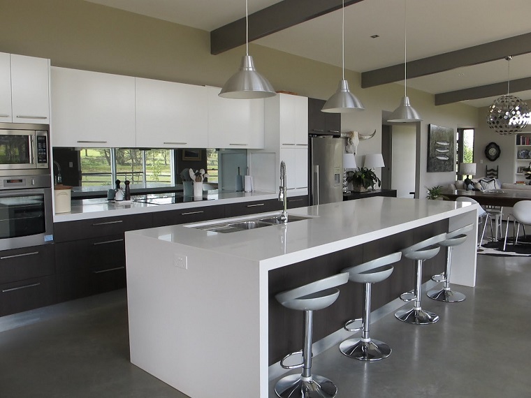 Beautiful cucine con isola centrale moderne pictures ideas ... Cucine con isola moderne