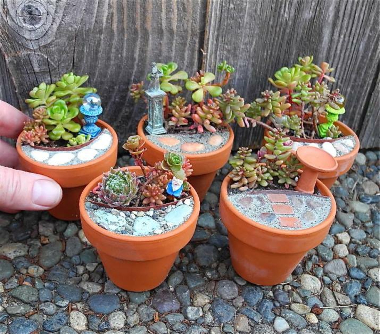 giardini in miniatura-vasi-piante-grasse