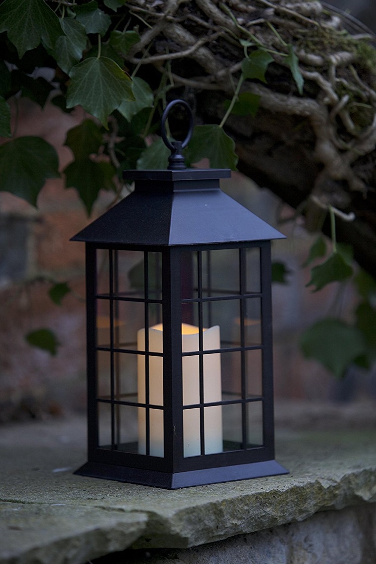 lanterne-per-giardino-gabbia-nera